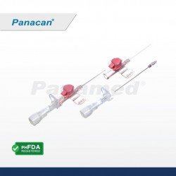 Panacan Safety IV Cannula with Wing and Port